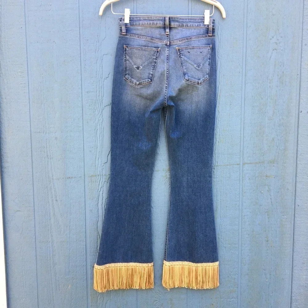 Hudson Women's Size 27 Holly Flared Denim Blue Jeans - Picture 4 of 7